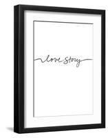 Love Story-Design Fabrikken-Framed Art Print