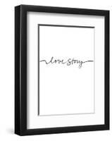 Love Story-Design Fabrikken-Framed Art Print