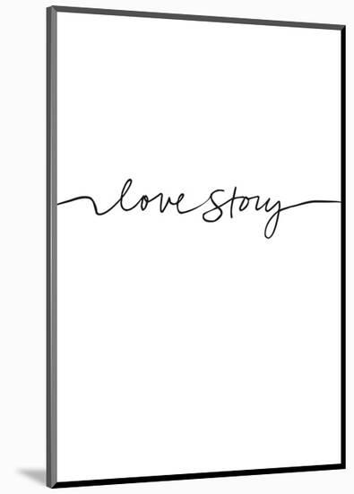 Love Story-Design Fabrikken-Mounted Art Print