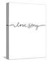 Love Story-Design Fabrikken-Stretched Canvas
