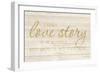 Love Story-Kimberly Allen-Framed Art Print