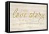 Love Story-Kimberly Allen-Framed Stretched Canvas