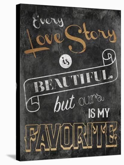 Love Story-Jace Grey-Stretched Canvas