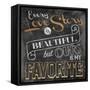 Love Story-Jace Grey-Framed Stretched Canvas