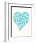 Love, Sugar, Milk Eggs-Z Studio-Framed Art Print