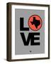 Love Texas-NaxArt-Framed Art Print