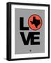 Love Texas-NaxArt-Framed Art Print