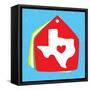 Love Texas-Jace Grey-Framed Stretched Canvas