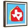 Love Texas-Jace Grey-Framed Art Print