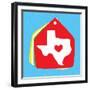 Love Texas-Jace Grey-Framed Art Print