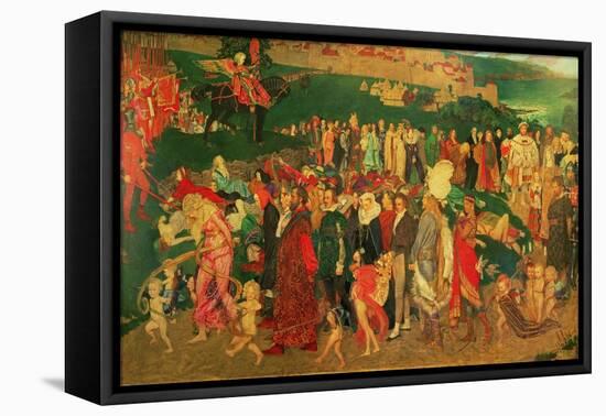 Love the Conqueror-John Byam Liston Shaw-Framed Stretched Canvas