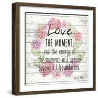 Love The Moment 2-Kimberly Allen-Framed Art Print