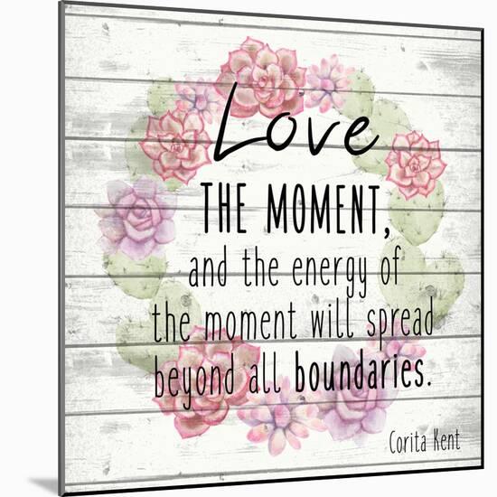 Love The Moment 2-Kimberly Allen-Mounted Art Print