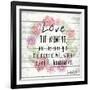 Love The Moment 2-Kimberly Allen-Framed Art Print