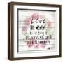 Love The Moment 2-Kimberly Allen-Framed Art Print