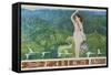 Love the Motherland, Ca 1970 Chinese Cultural Revolution-null-Framed Stretched Canvas