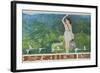 Love the Motherland, Ca 1970 Chinese Cultural Revolution-null-Framed Giclee Print