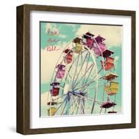 Love the Ride-Lisa Hill Saghini-Framed Art Print