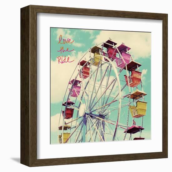 Love the Ride-Lisa Hill Saghini-Framed Art Print