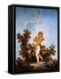 Love the Sentinel-Jean-Honoré Fragonard-Framed Stretched Canvas