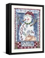 Love The Snow-Shelly Rasche-Framed Stretched Canvas