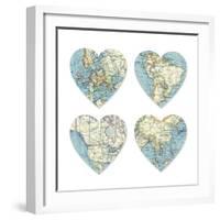 Love the World I-Sasha Blake-Framed Giclee Print