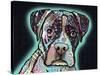 Love Thy Boxer-Dean Russo-Stretched Canvas