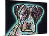Love Thy Boxer-Dean Russo-Mounted Giclee Print