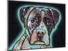 Love Thy Boxer-Dean Russo-Mounted Giclee Print