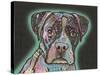Love Thy Boxer-Dean Russo-Stretched Canvas