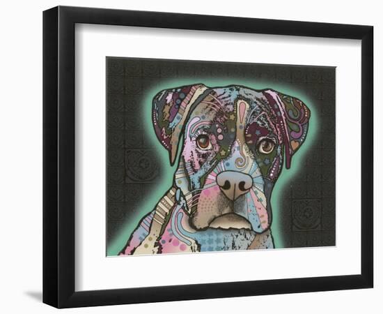 Love Thy Boxer-Dean Russo-Framed Giclee Print