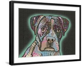 Love Thy Boxer-Dean Russo-Framed Giclee Print