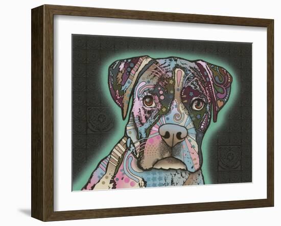 Love Thy Boxer-Dean Russo-Framed Giclee Print