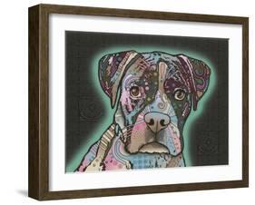 Love Thy Boxer-Dean Russo-Framed Giclee Print