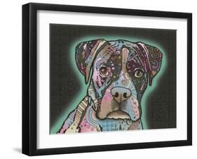 Love Thy Boxer-Dean Russo-Framed Giclee Print