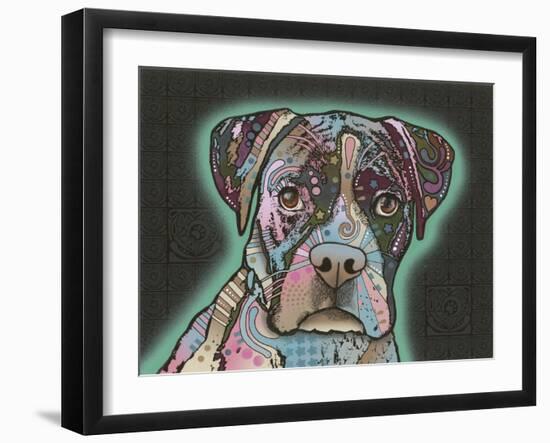 Love Thy Boxer-Dean Russo-Framed Giclee Print