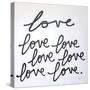 Love Times Seven Sq-Kent Youngstrom-Stretched Canvas