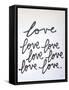 Love Times Seven-Kent Youngstrom-Framed Stretched Canvas