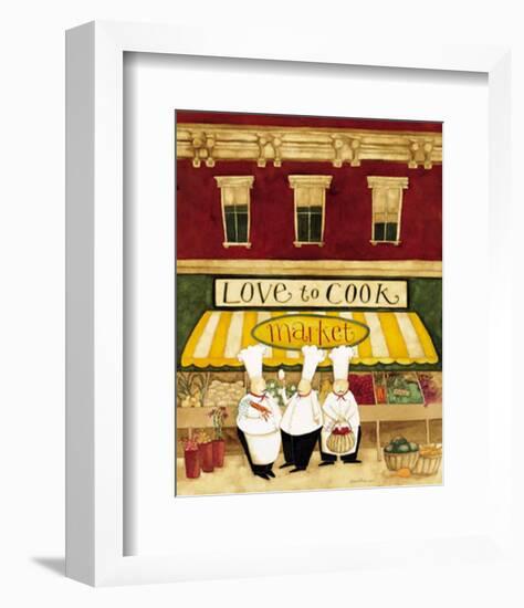 Love to Cook Market-Dan Dipaolo-Framed Art Print