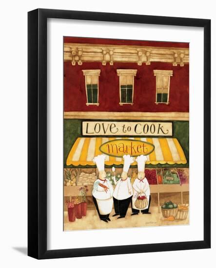 Love to Cook Market-Dan Dipaolo-Framed Art Print