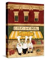 Love to Cook Market-Dan Dipaolo-Stretched Canvas