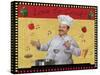 Love to Cook Master-Frank Harris-Stretched Canvas