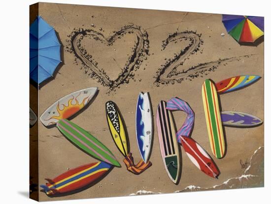 Love to Surf-Scott Westmoreland-Stretched Canvas