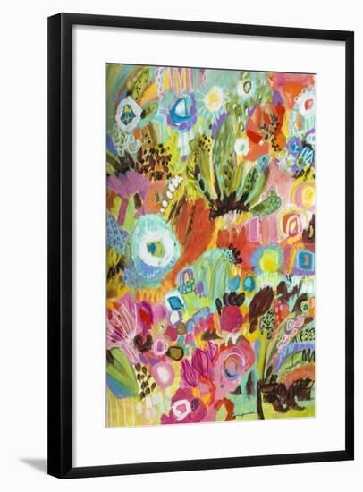 Love to Travel I-Karen  Fields-Framed Art Print