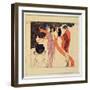 Love Token (W/C on Paper)-Georges Barbier-Framed Giclee Print