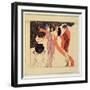 Love Token (W/C on Paper)-Georges Barbier-Framed Giclee Print