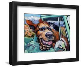 Love Travels-Connie R. Townsend-Framed Art Print