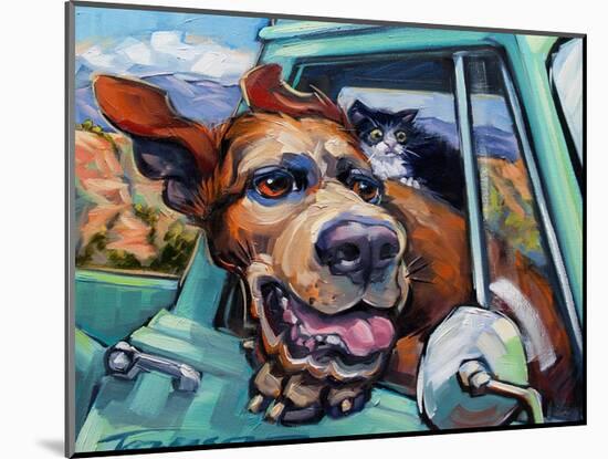 Love Travels-Connie R. Townsend-Mounted Art Print