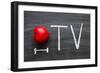 Love Tv-Yury Zap-Framed Premium Giclee Print