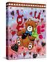 Love U Bear-Kathy Kehoe Bambeck-Stretched Canvas